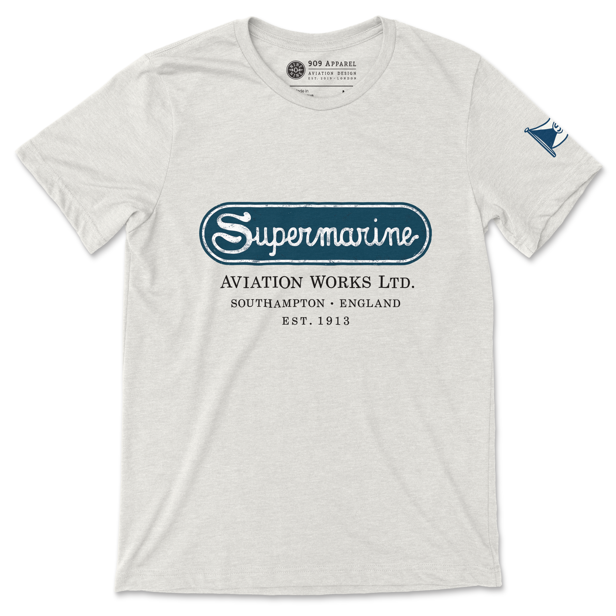 Supermarine Aviation Works T-Shirt - Heritage S Flag Edition Supermarine Aviation Works T-Shirt - Heritage S Flag Edition